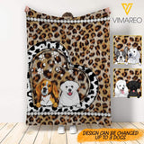 Personalized Dog Lover Quilt Blanket Printed 22MAR-MQ18