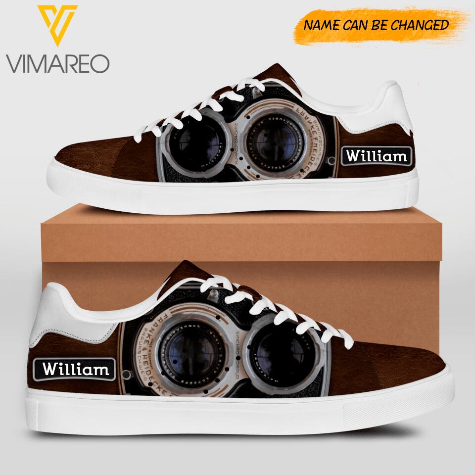 Personalized Rolleicord Leather Shoes 22MAR-MQ19