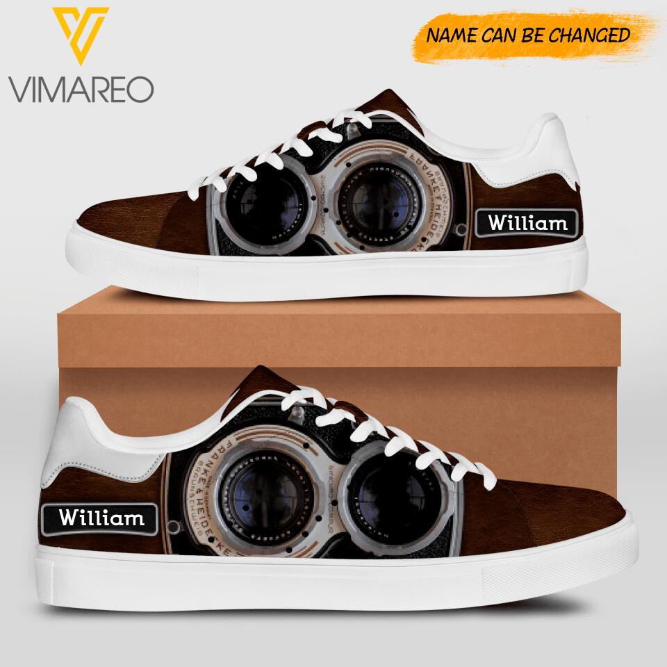 Personalized Rolleicord Leather Shoes 22MAR-MQ19