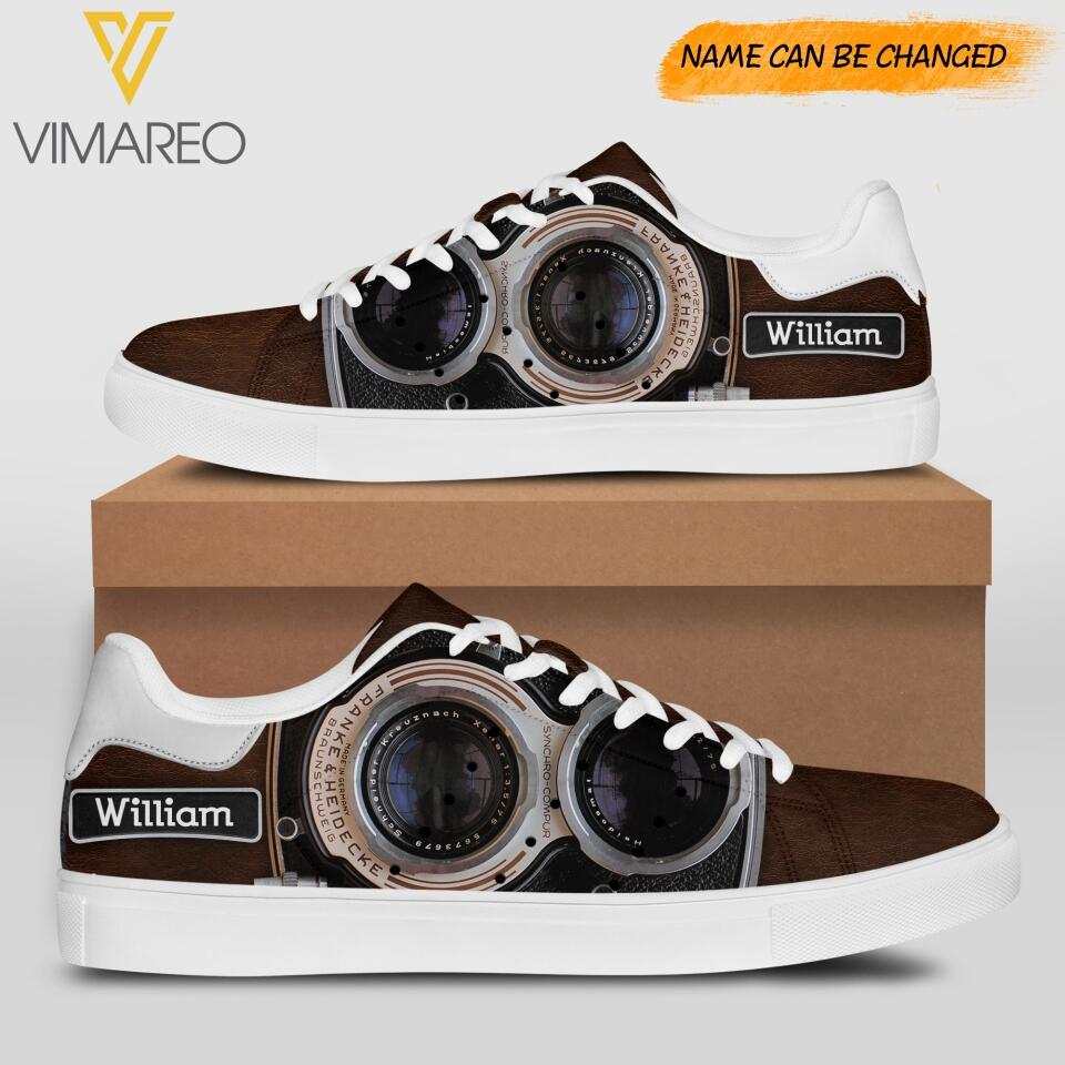 Personalized Rolleicord Leather Shoes 22MAR-MQ19