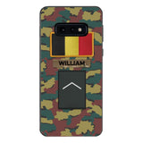 PERSONALIZED BELGIUM VETERAN CAMO PHONECASE MTDT2103