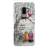 PERSONALIZED THOSE WE LOVE DOG LOVERS PHONECASE QTHC2103