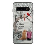 PERSONALIZED THOSE WE LOVE DOG LOVERS PHONECASE QTHC2103