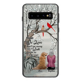 PERSONALIZED THOSE WE LOVE DOG LOVERS PHONECASE QTHC2103