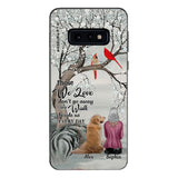 PERSONALIZED THOSE WE LOVE DOG LOVERS PHONECASE QTHC2103