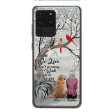 PERSONALIZED THOSE WE LOVE DOG LOVERS PHONECASE QTHC2103