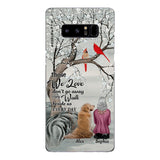 PERSONALIZED THOSE WE LOVE DOG LOVERS PHONECASE QTHC2103