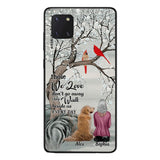 PERSONALIZED THOSE WE LOVE DOG LOVERS PHONECASE QTHC2103