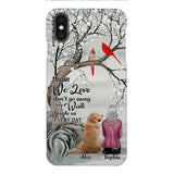 PERSONALIZED THOSE WE LOVE DOG LOVERS PHONECASE QTHC2103