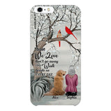 PERSONALIZED THOSE WE LOVE DOG LOVERS PHONECASE QTHC2103