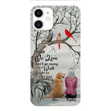 PERSONALIZED THOSE WE LOVE DOG LOVERS PHONECASE QTHC2103
