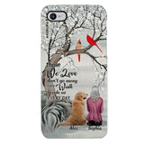 PERSONALIZED THOSE WE LOVE DOG LOVERS PHONECASE QTHC2103