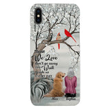 PERSONALIZED THOSE WE LOVE DOG LOVERS PHONECASE QTHC2103
