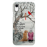 PERSONALIZED THOSE WE LOVE DOG LOVERS PHONECASE QTHC2103