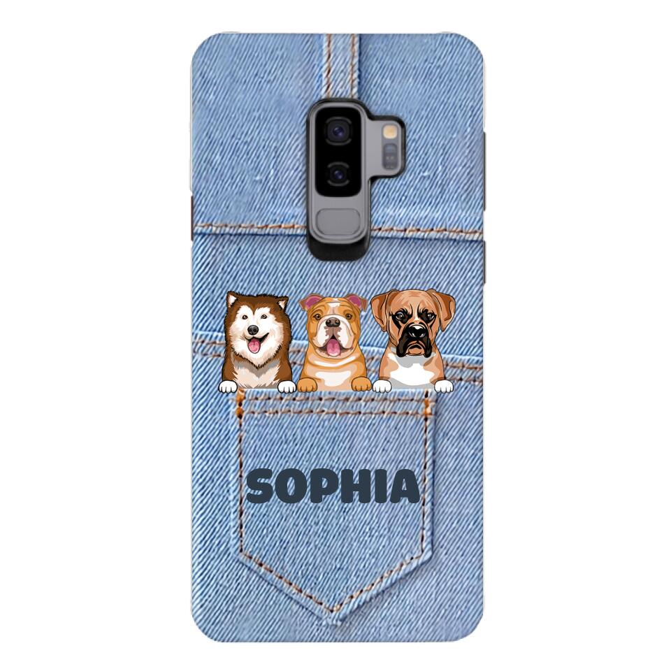 Personalized Dog Lover Phone Case Printed 22MAR-QH21
