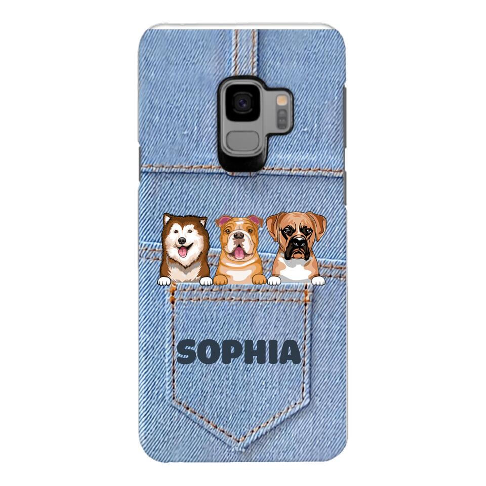 Personalized Dog Lover Phone Case Printed 22MAR-QH21