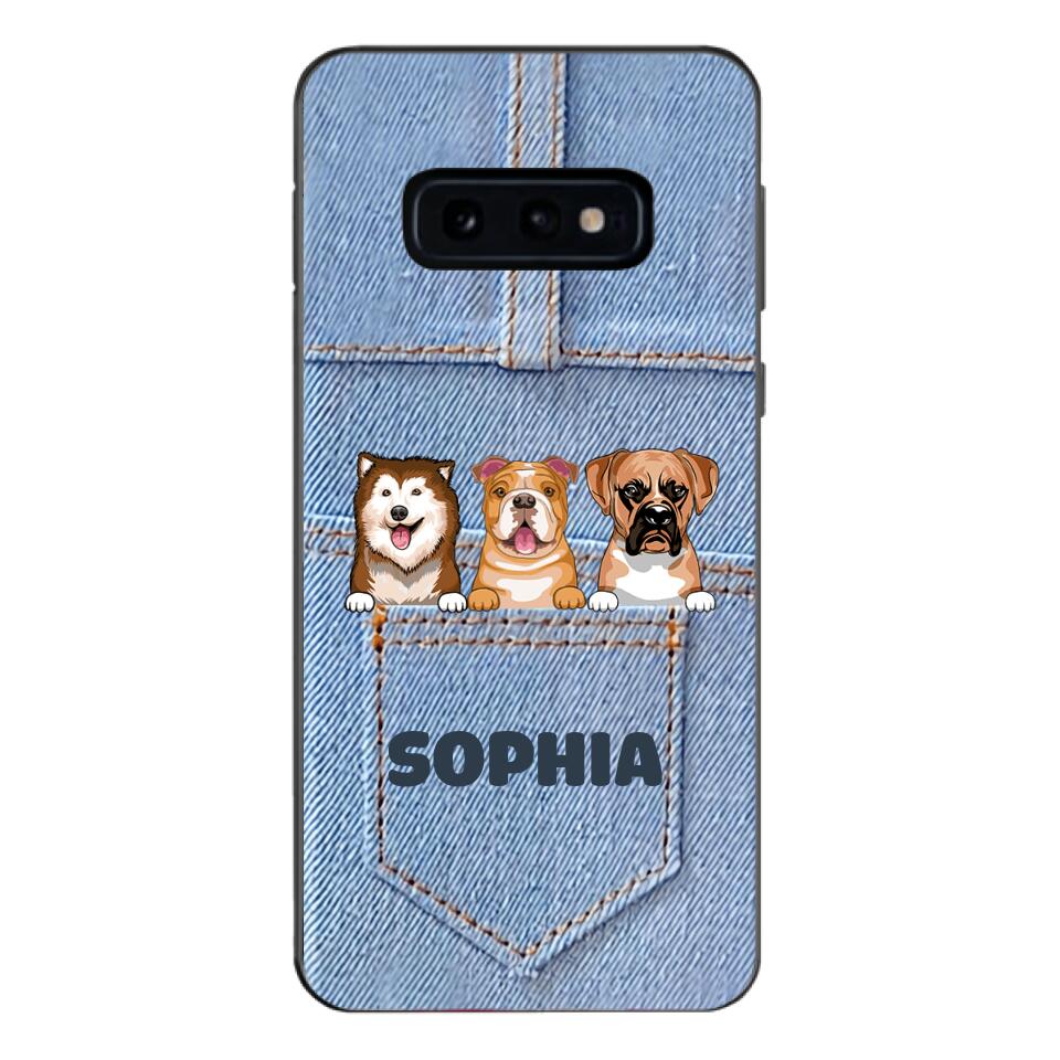 Personalized Dog Lover Phone Case Printed 22MAR-QH21