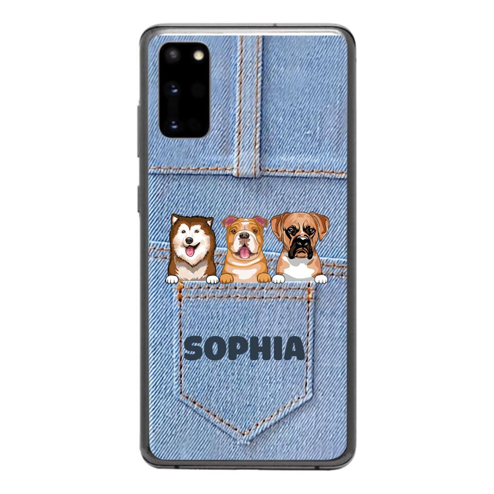 Personalized Dog Lover Phone Case Printed 22MAR-QH21