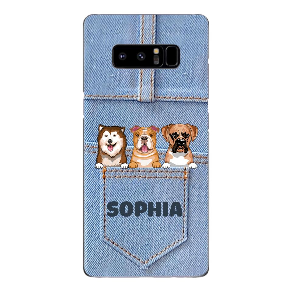 Personalized Dog Lover Phone Case Printed 22MAR-QH21