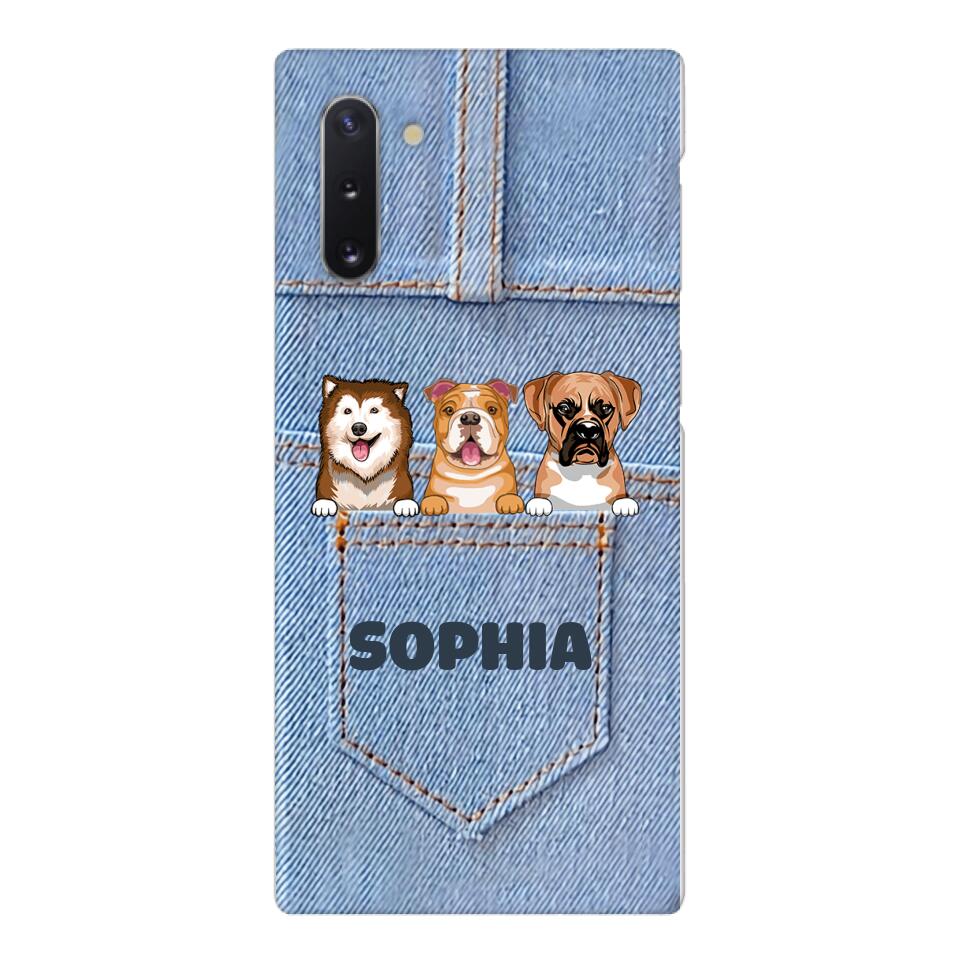 Personalized Dog Lover Phone Case Printed 22MAR-QH21