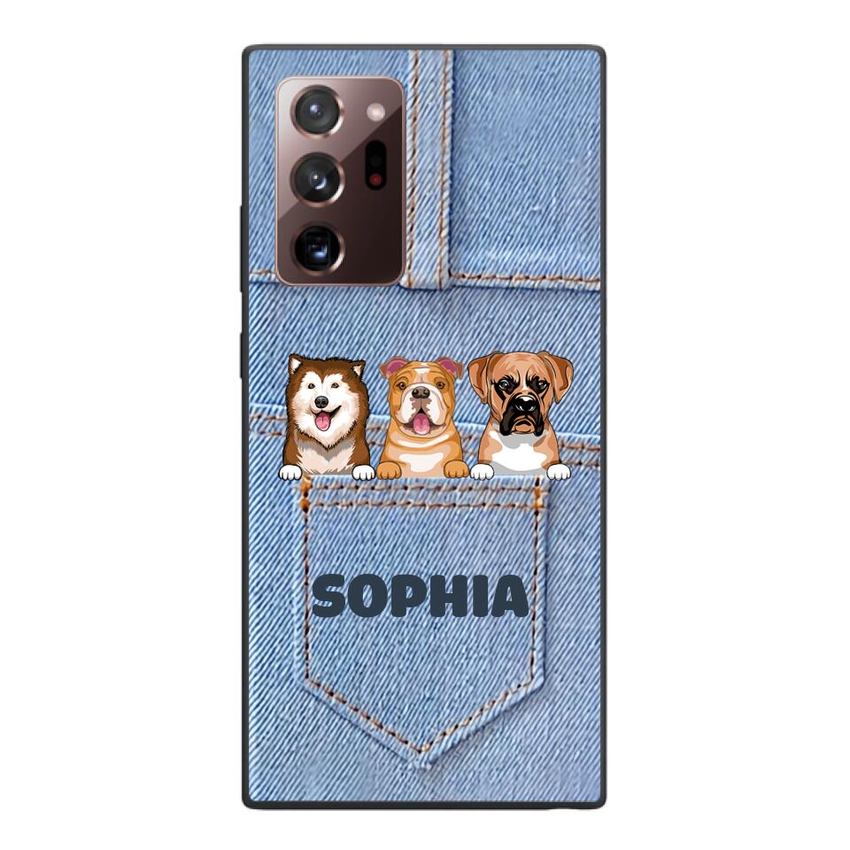 Personalized Dog Lover Phone Case Printed 22MAR-QH21