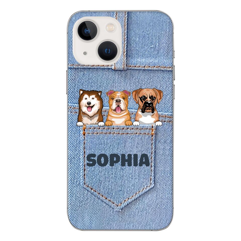 Personalized Dog Lover Phone Case Printed 22MAR-QH21