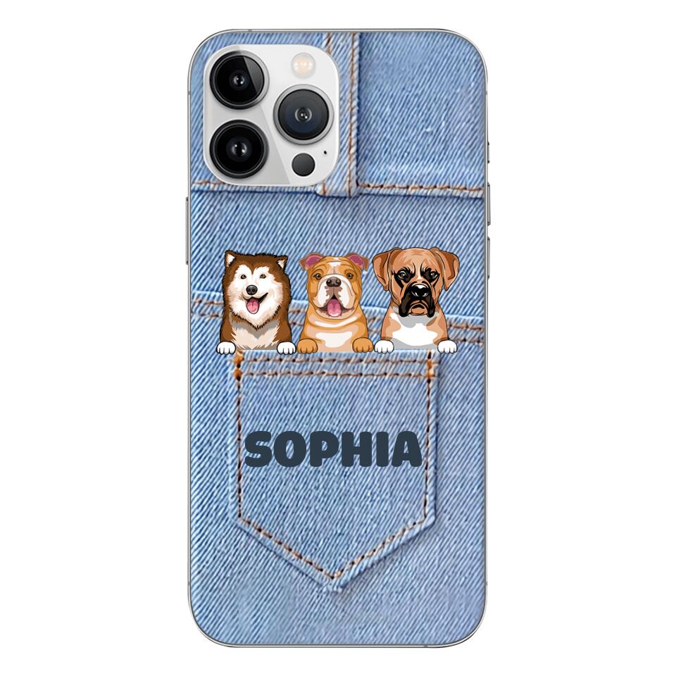 Personalized Dog Lover Phone Case Printed 22MAR-QH21