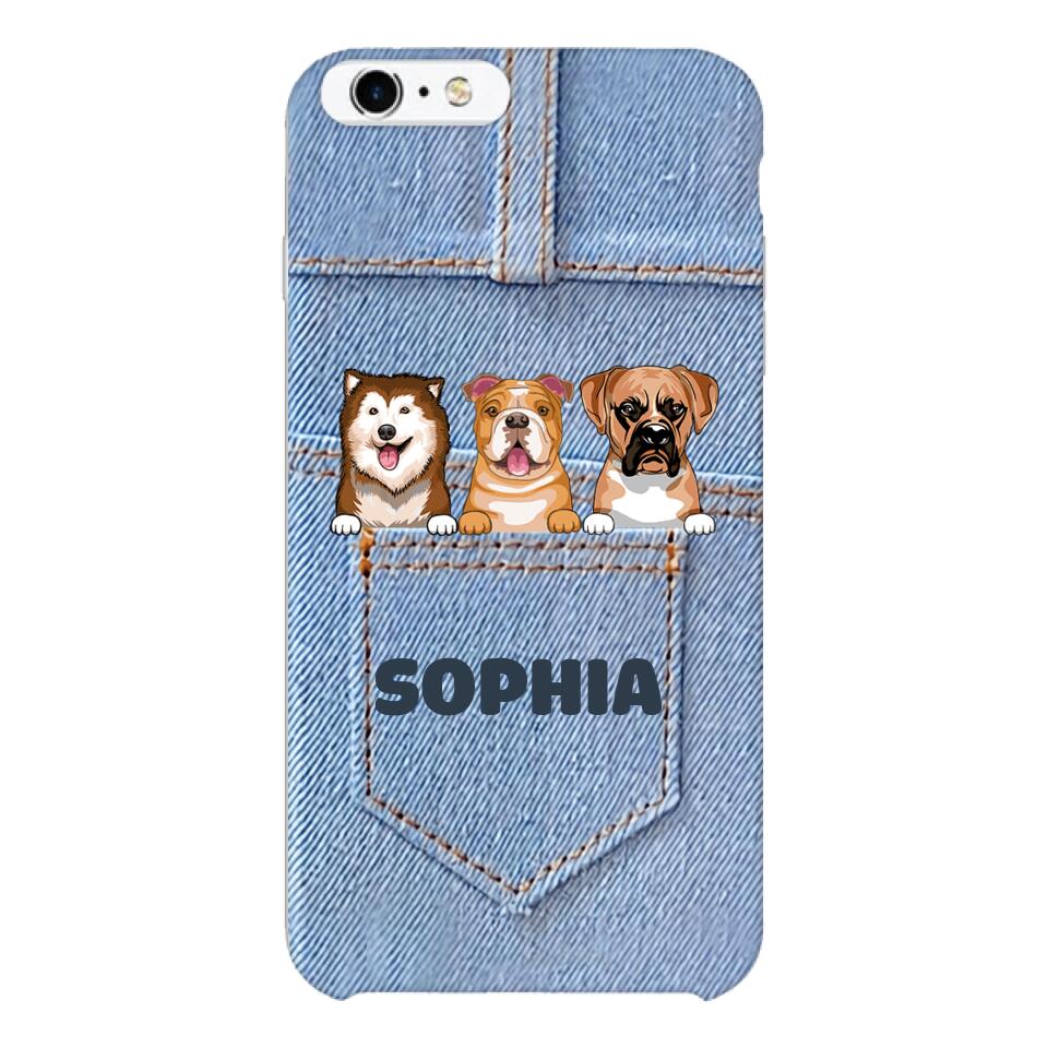 Personalized Dog Lover Phone Case Printed 22MAR-QH21