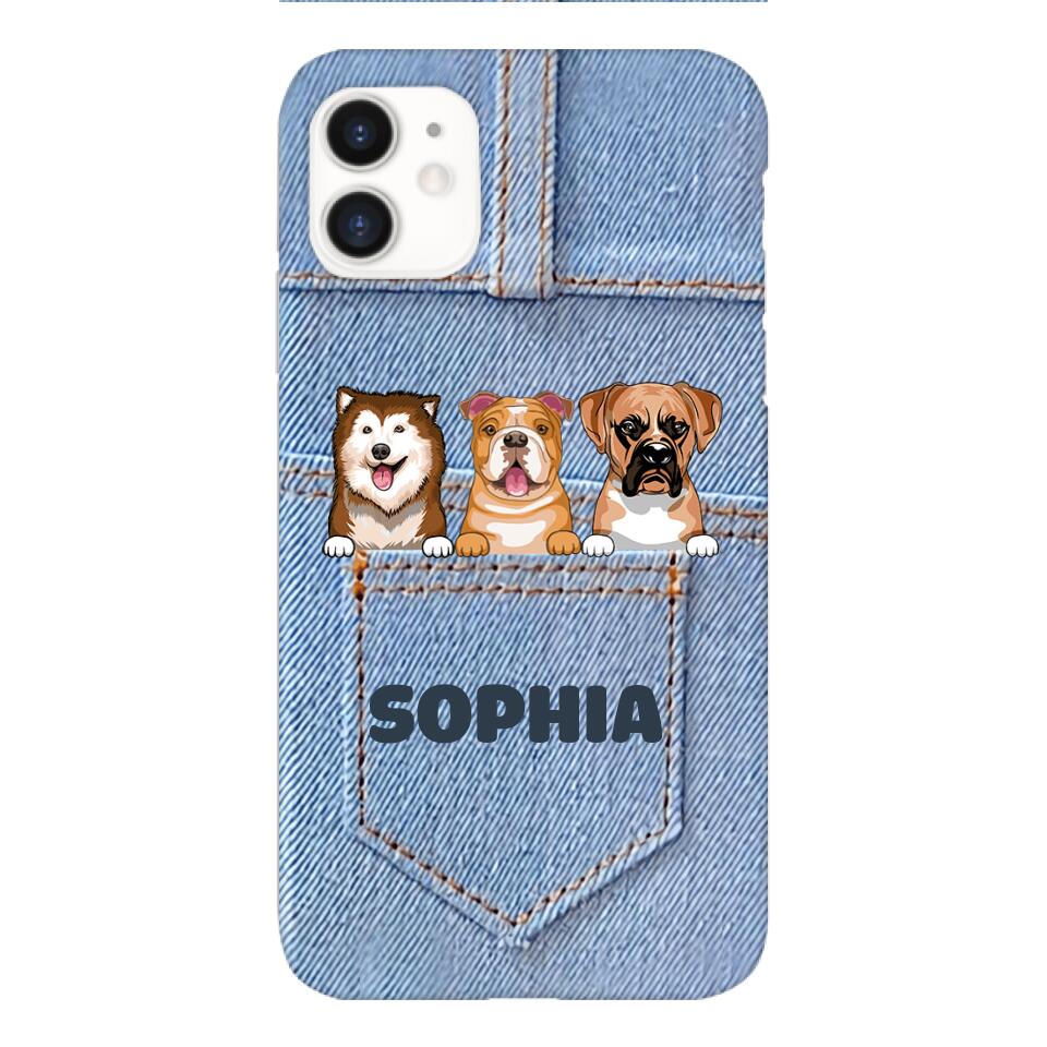 Personalized Dog Lover Phone Case Printed 22MAR-QH21