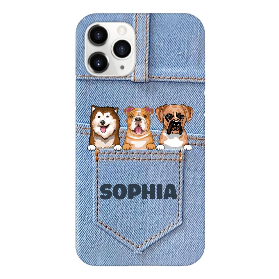 Personalized Dog Lover Phone Case Printed 22MAR-QH21