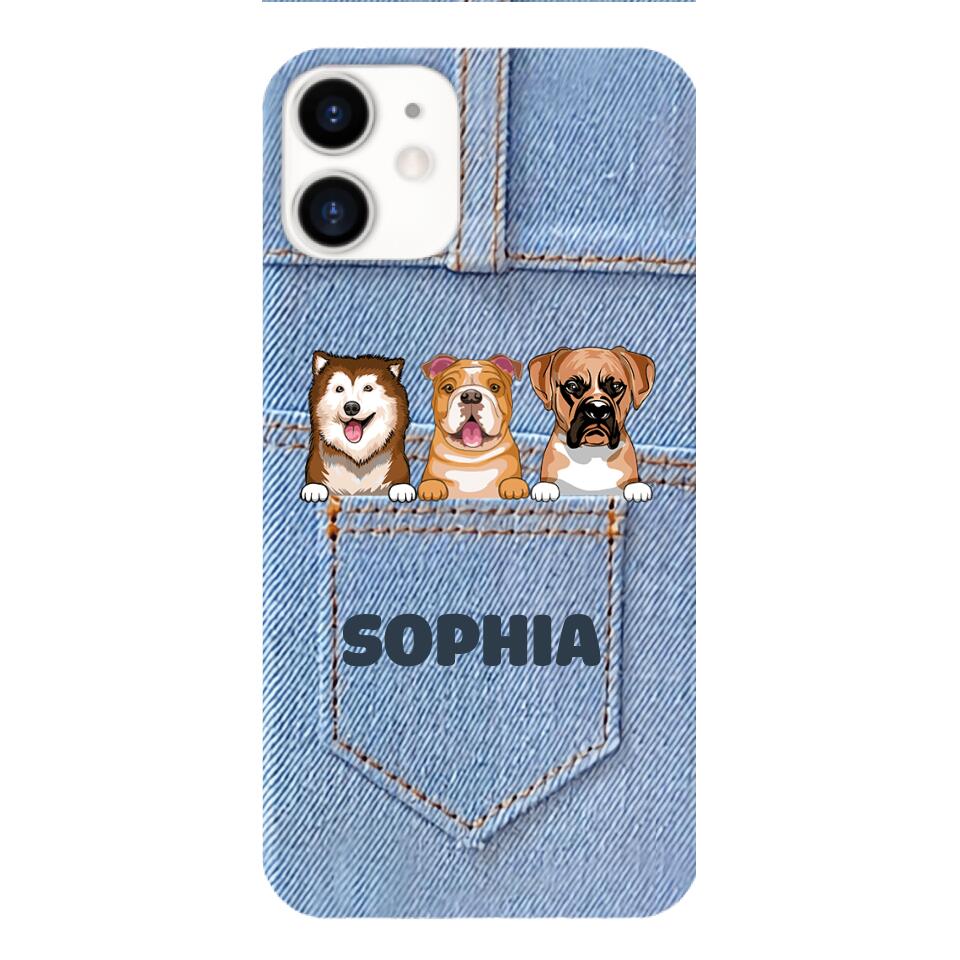 Personalized Dog Lover Phone Case Printed 22MAR-QH21