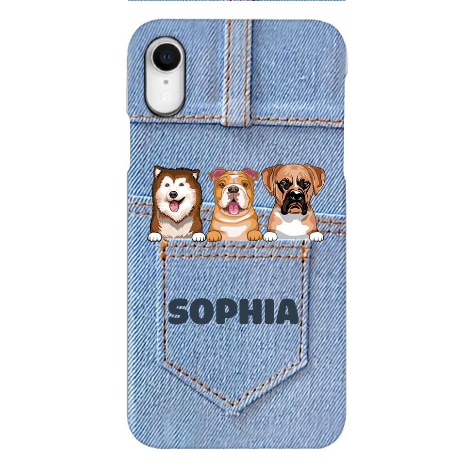 Personalized Dog Lover Phone Case Printed 22MAR-QH21
