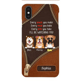 Personalized Dog Lover Phone Case Printed 22MAR-LN22