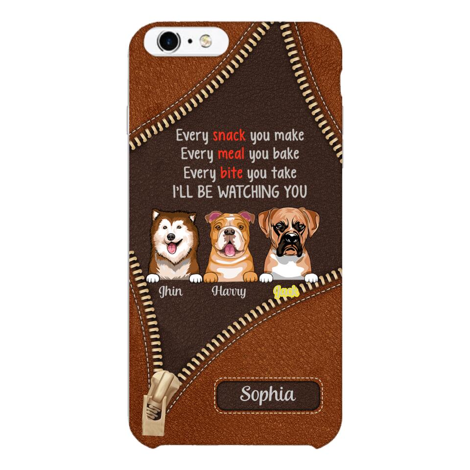 Personalized Dog Lover Phone Case Printed 22MAR-LN22