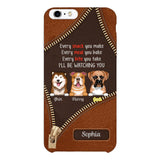 Personalized Dog Lover Phone Case Printed 22MAR-LN22