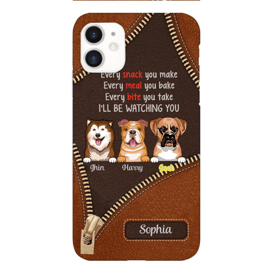 Personalized Dog Lover Phone Case Printed 22MAR-LN22