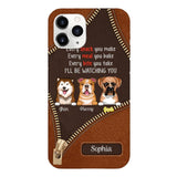 Personalized Dog Lover Phone Case Printed 22MAR-LN22