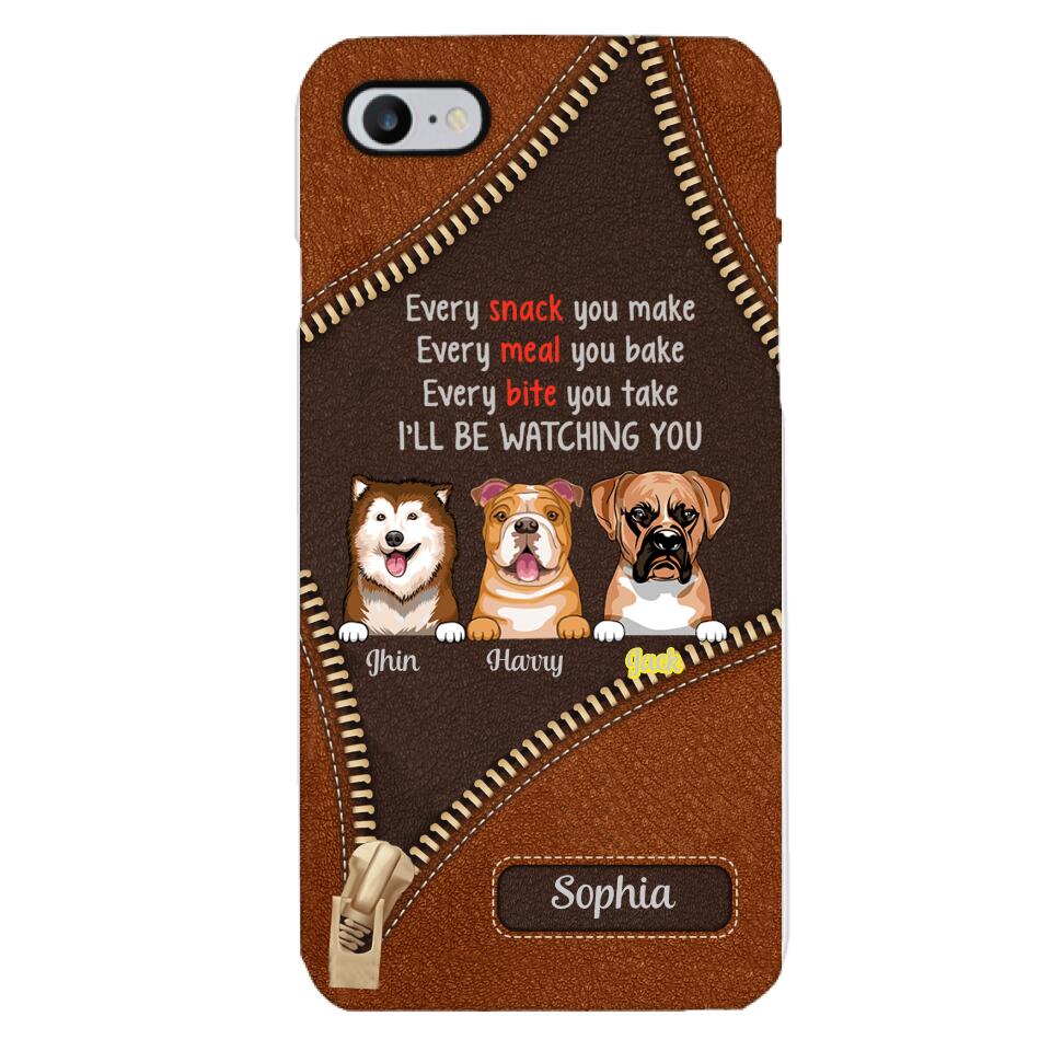 Personalized Dog Lover Phone Case Printed 22MAR-LN22