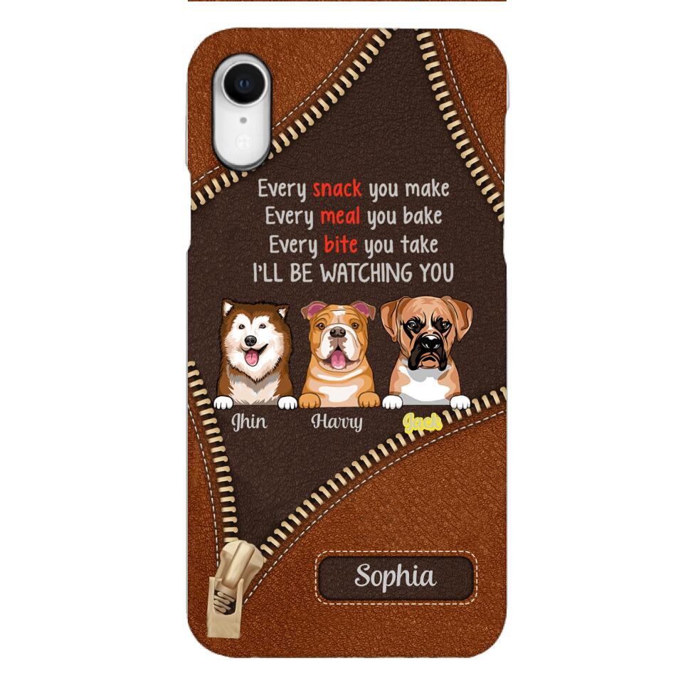 Personalized Dog Lover Phone Case Printed 22MAR-LN22