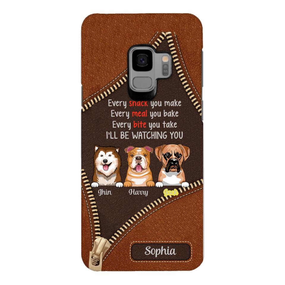 Personalized Dog Lover Phone Case Printed 22MAR-LN22