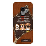 Personalized Dog Lover Phone Case Printed 22MAR-LN22