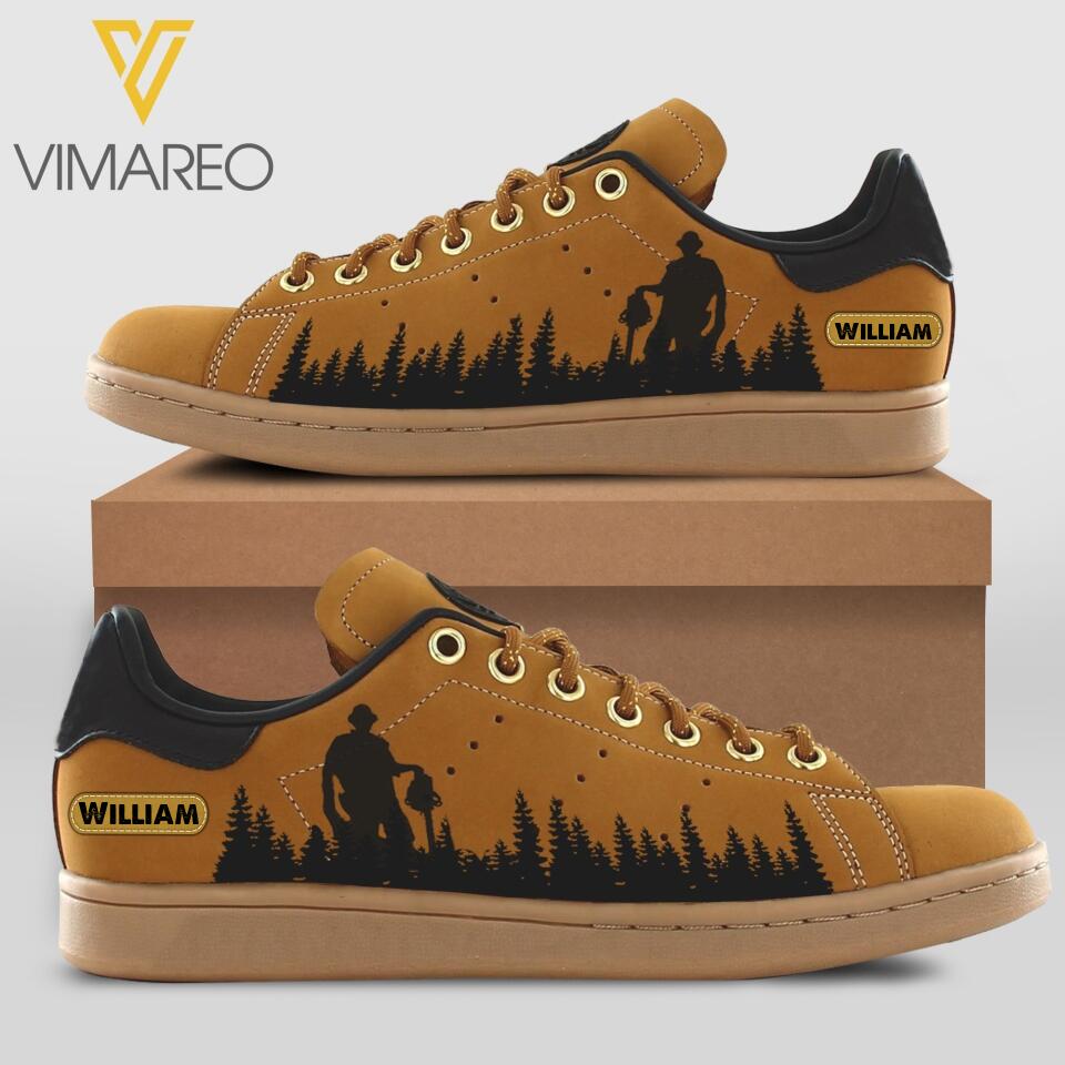 Personalized Arborist Leather Shoes 22MAR-HC22