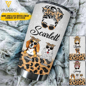 Personalized Dog Lover Tumbler Printed 22MAR-DT22