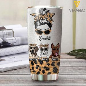 Personalized Dog Lover Tumbler Printed 22MAR-DT22