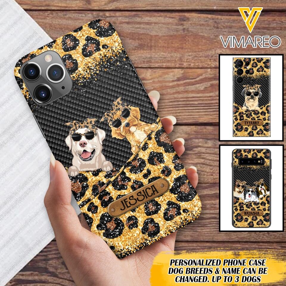 Personalized Dog Lover  Phone Case Printed 22MAR-DT23