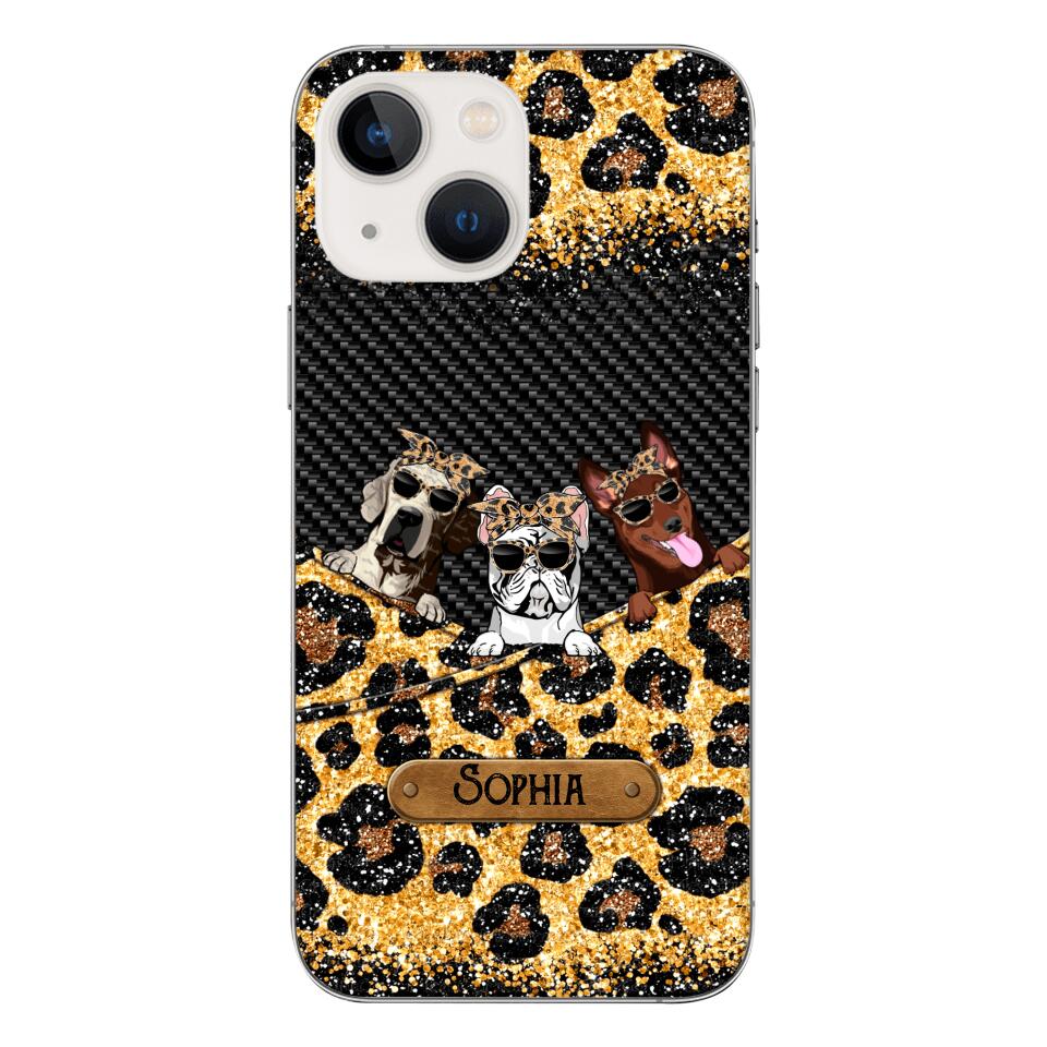 Personalized Dog Lover  Phone Case Printed 22MAR-DT23