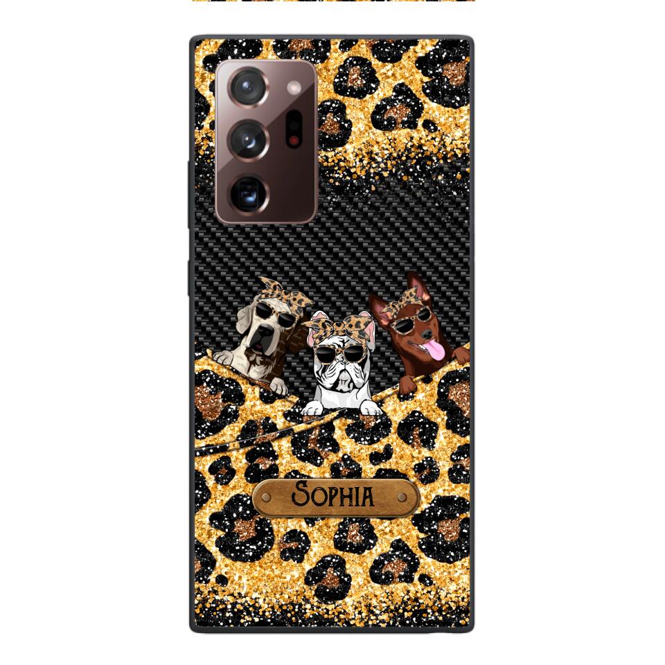 Personalized Dog Lover  Phone Case Printed 22MAR-DT23