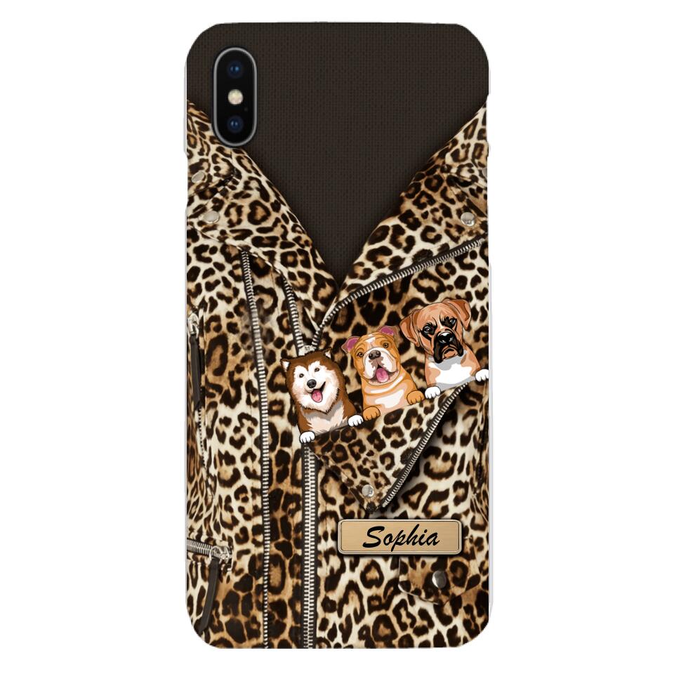 Personalized Dog Lover Phone Case Printed 22MAR-HQ22