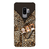 Personalized Dog Lover Phone Case Printed 22MAR-HQ22
