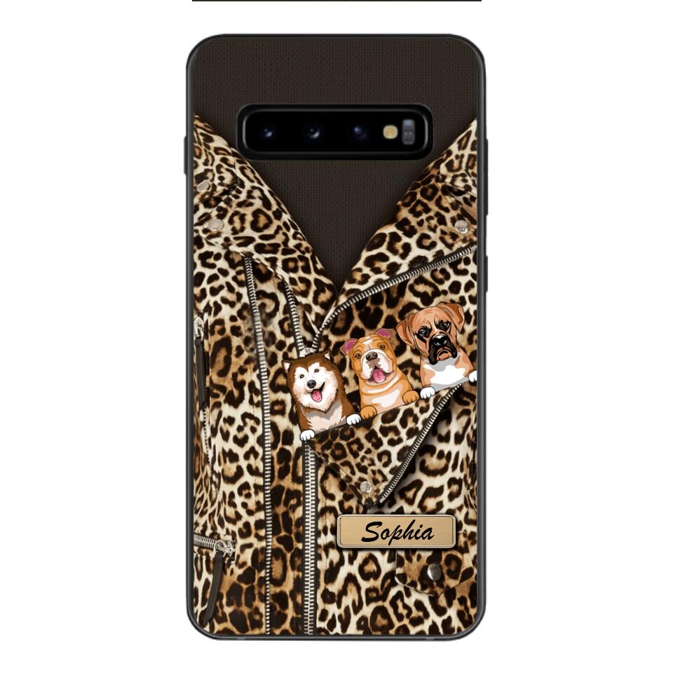 Personalized Dog Lover Phone Case Printed 22MAR-HQ22